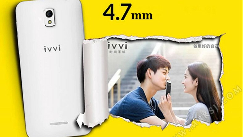 Coolpad Ivvi K1 Mini chính thức ra mắt, trở thành smartphone mỏng nhất thế giới