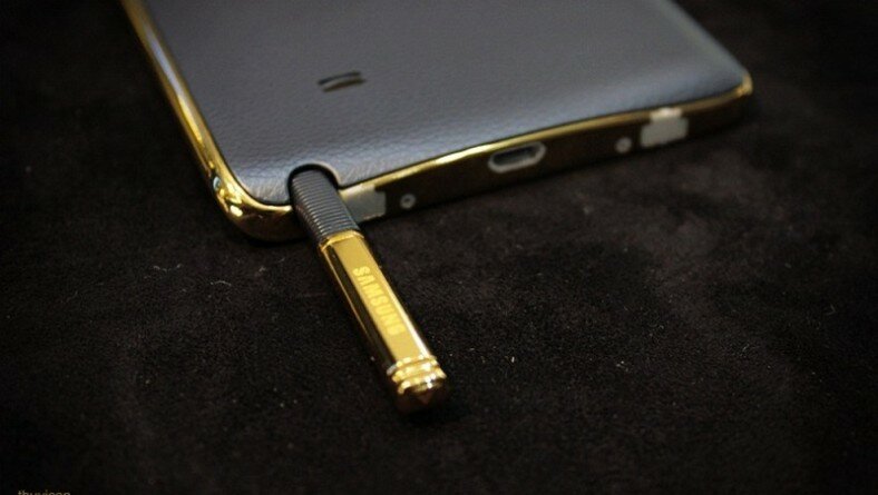 Samsung Galaxy Note Edge phiên bản mạ vàng 24K cực đẹp